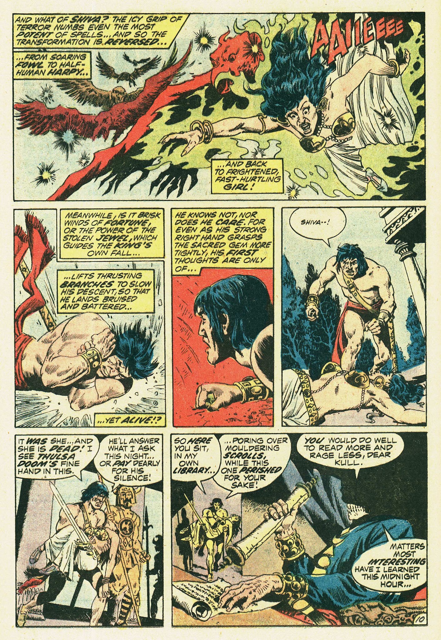 Read online Kull, the Conqueror (1971) comic -  Issue #3 - 11