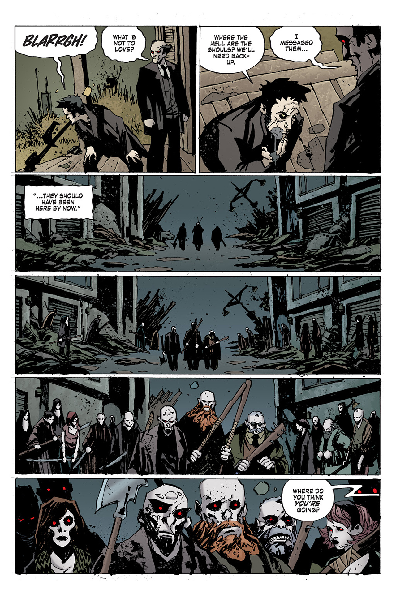 Read online Criminal Macabre: Final Night - The 30 Days of Night Crossover comic -  Issue #3 - 8