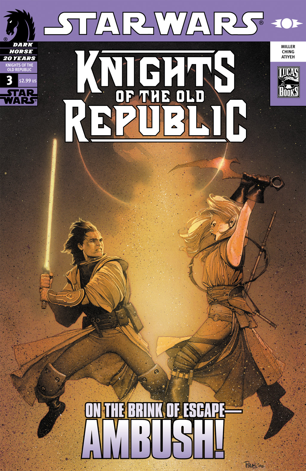 Read online Star Wars: Knights Of The Old Republic comic -  Issue #3 - 1