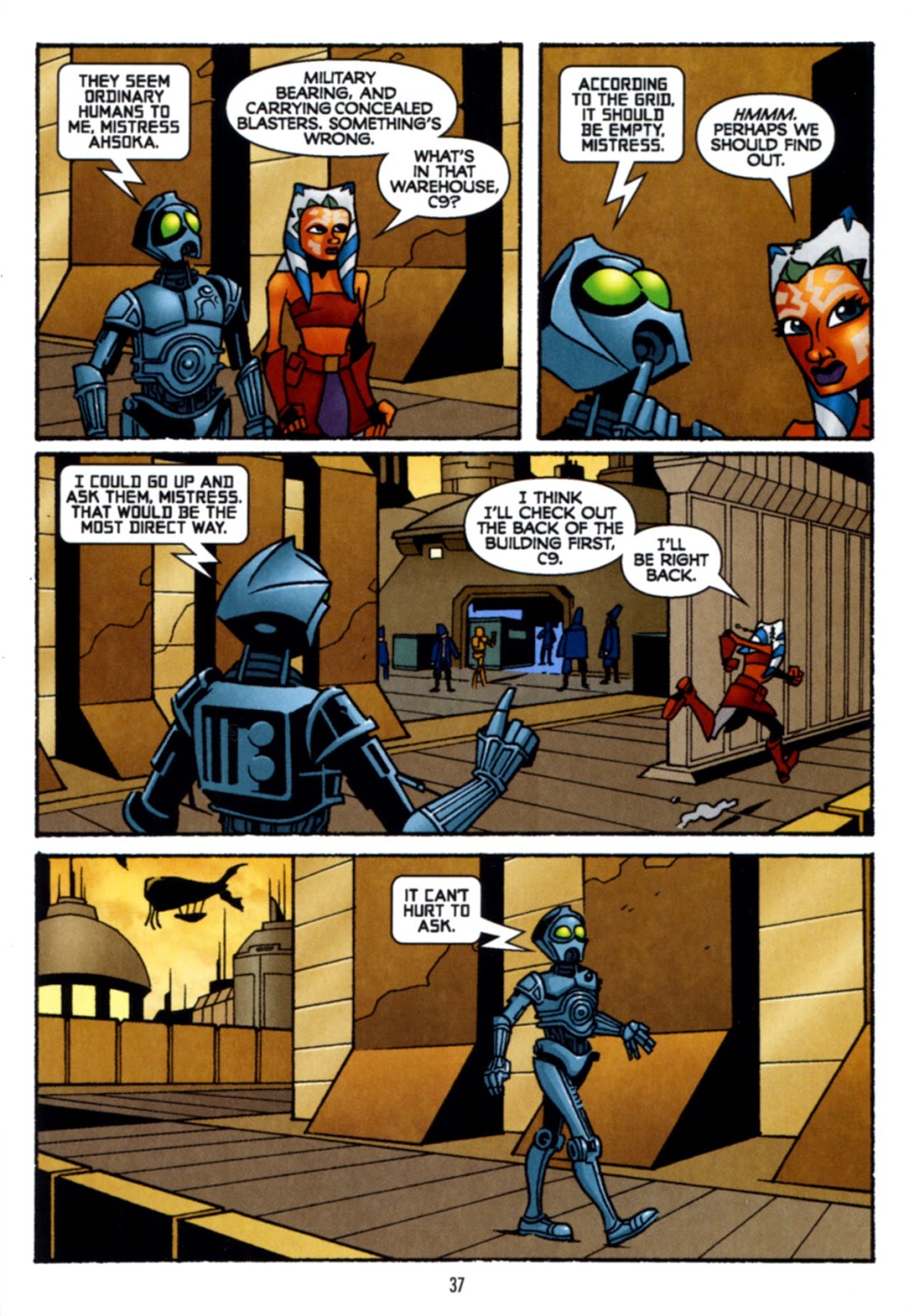Star Wars: The Clone Wars - The Wind Raiders of Taloraan issue Full - Page 36