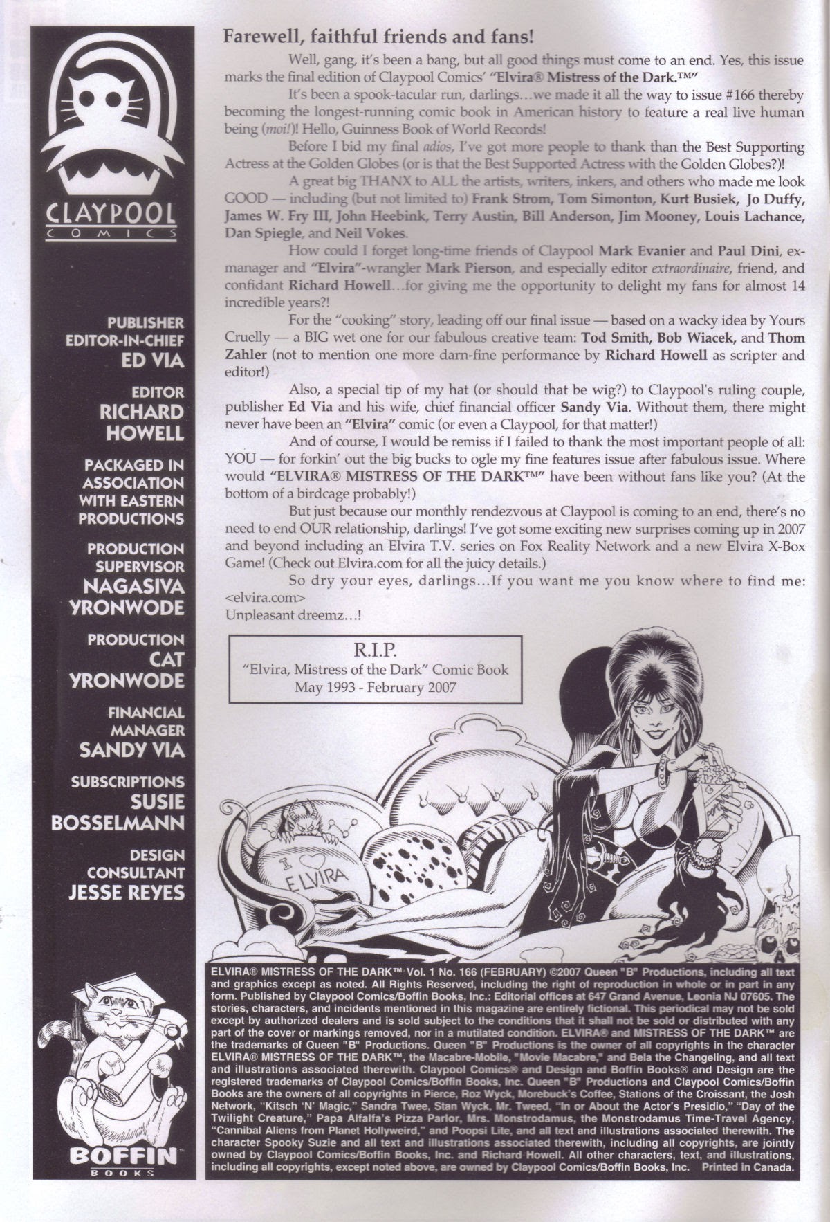 Read online Elvira, Mistress of the Dark comic -  Issue #166 - 2