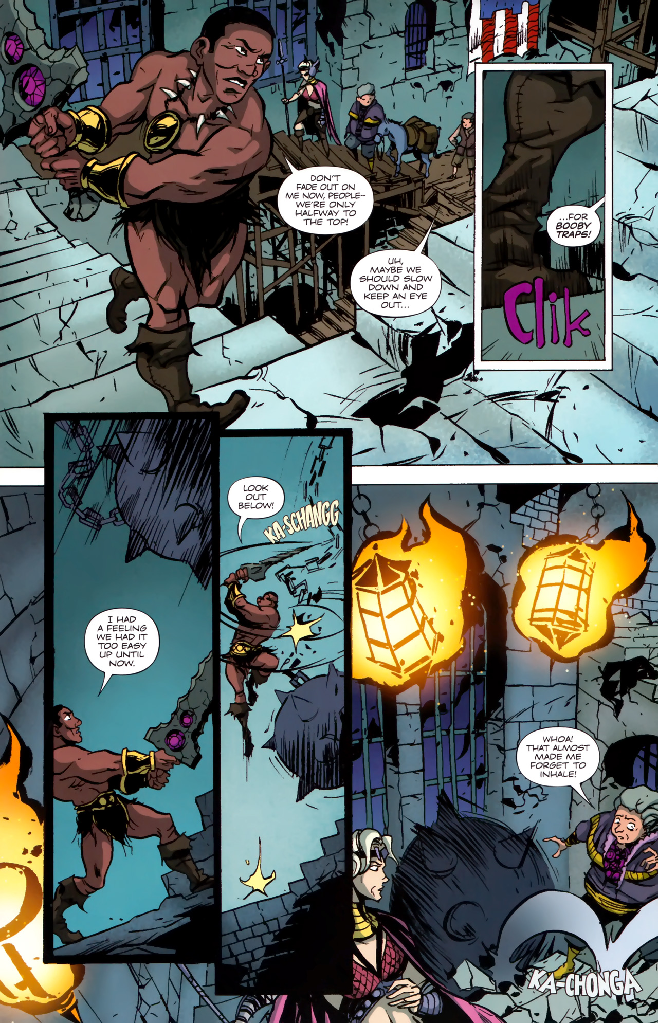 Read online Barack the Barbarian comic -  Issue #3 - 14