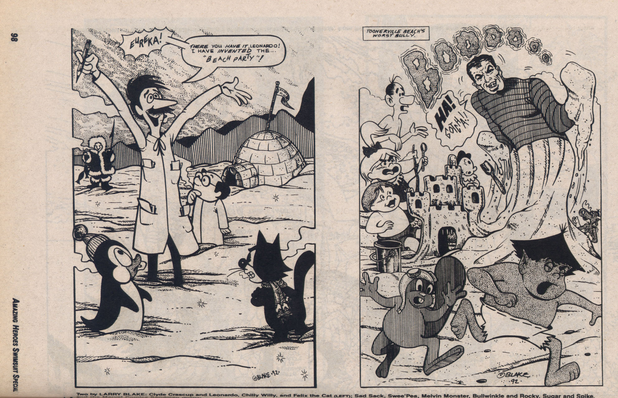 Read online Amazing Heroes Swimsuit Special comic -  Issue # TPB 3 - 97