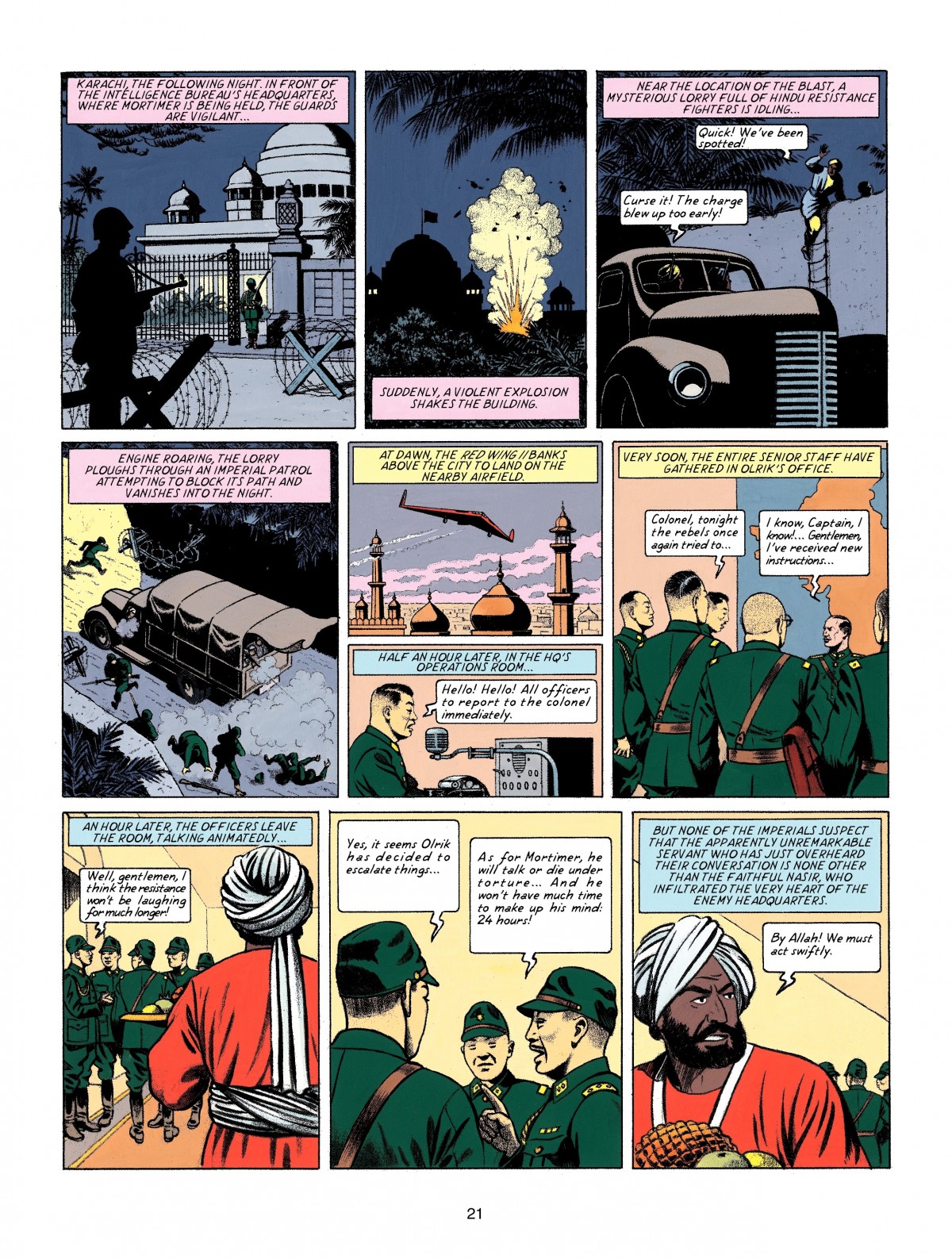 Read online Blake & Mortimer comic -  Issue #16 - 21