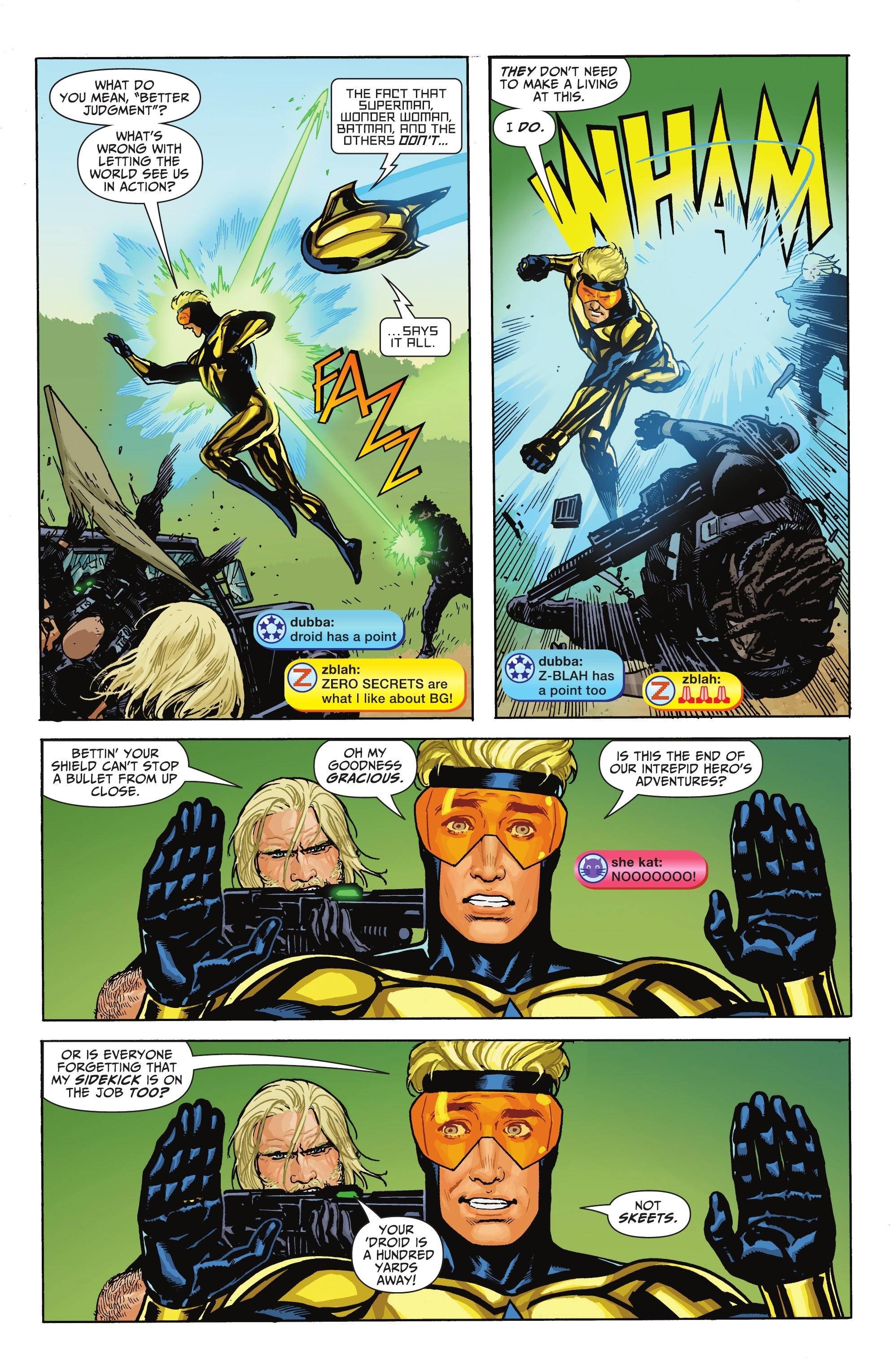 Read online Blue & Gold comic -  Issue #2 - 16