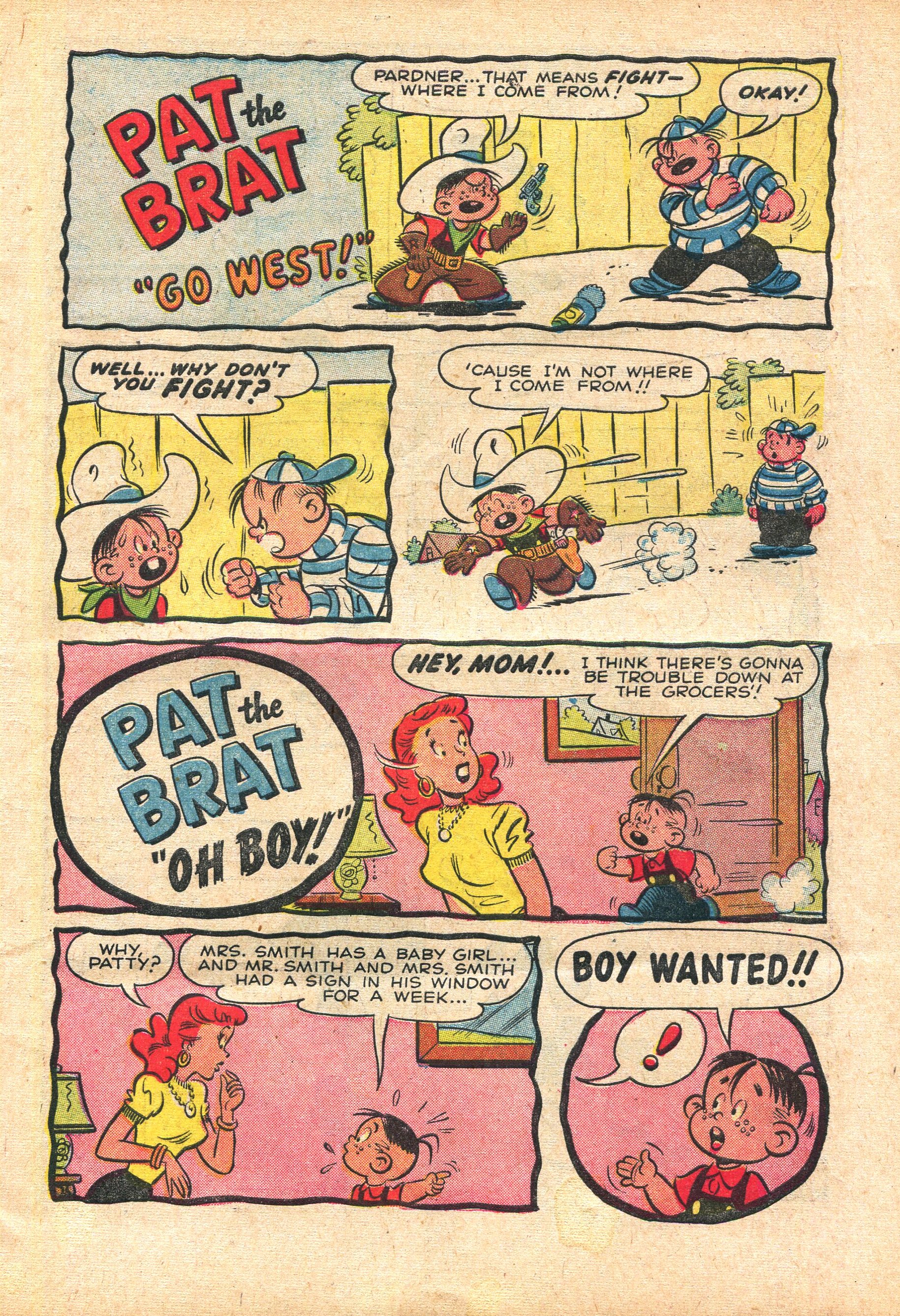 Read online Pat the Brat comic -  Issue #4 - 5