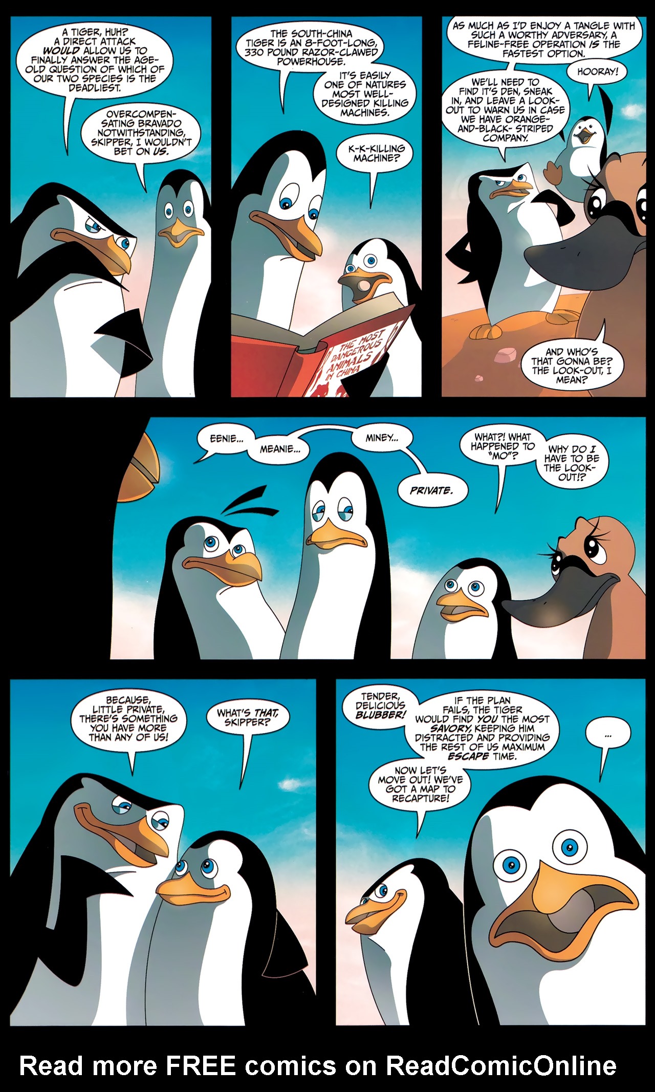 Read online Penguins of Madagascar comic -  Issue #3 - 13