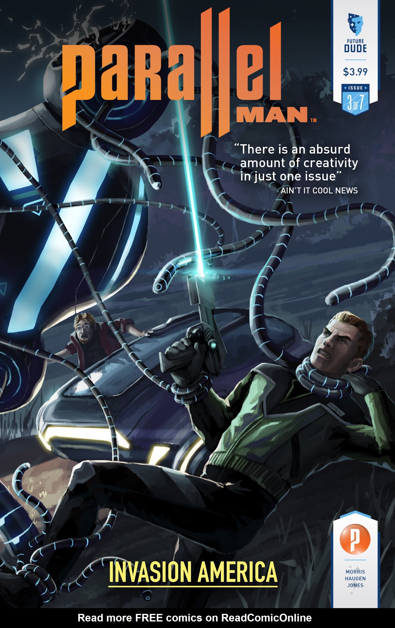 Read online Parallel Man comic -  Issue #3 - 1