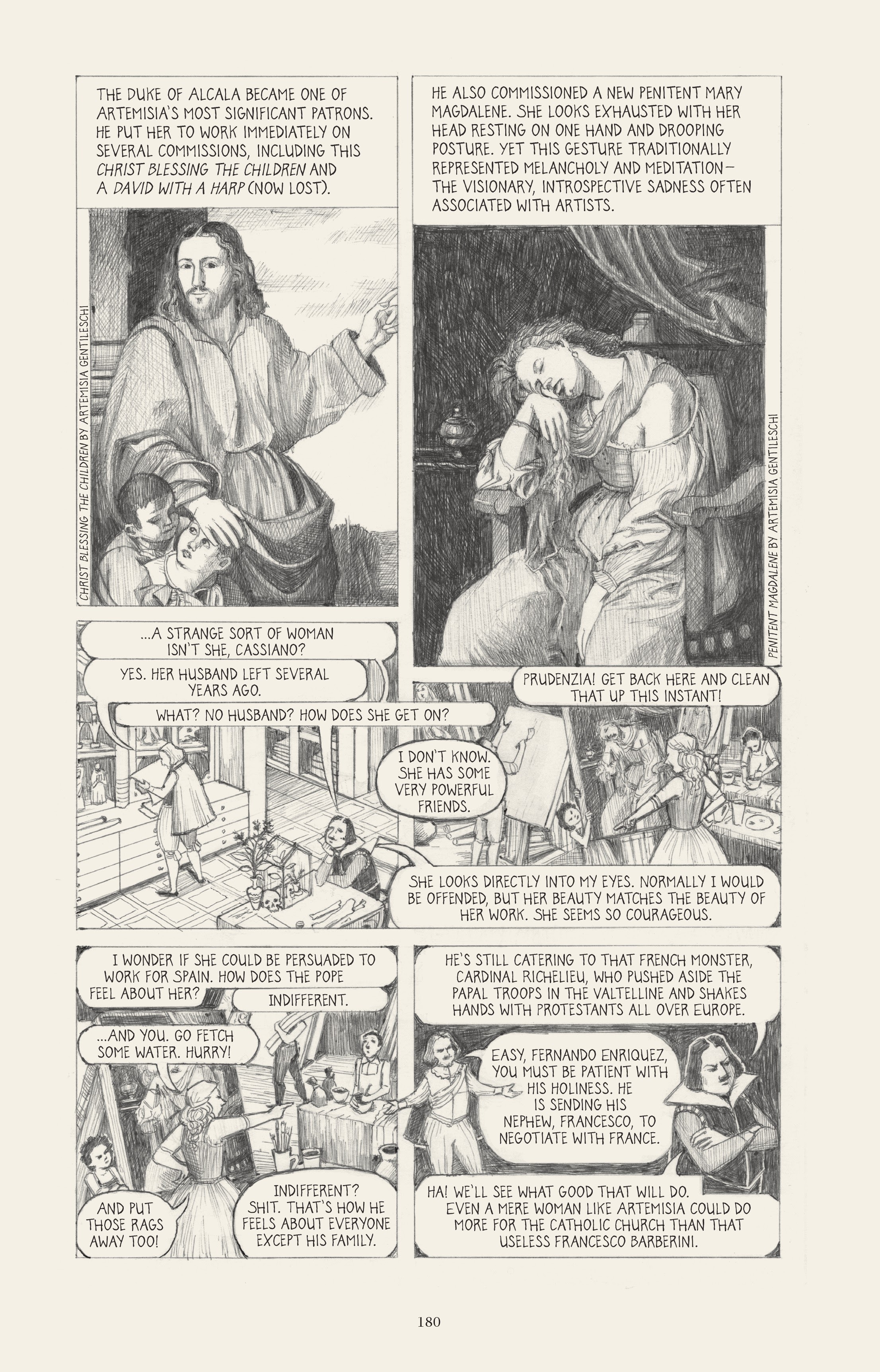 Read online I Know What I Am: The Life and Times of Artemisia Gentileschi comic -  Issue # TPB (Part 2) - 87