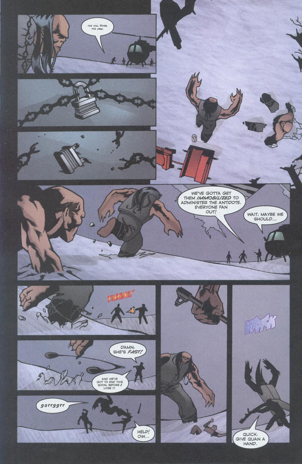 Read online Resident Evil: Fire and Ice comic -  Issue #4 - 19