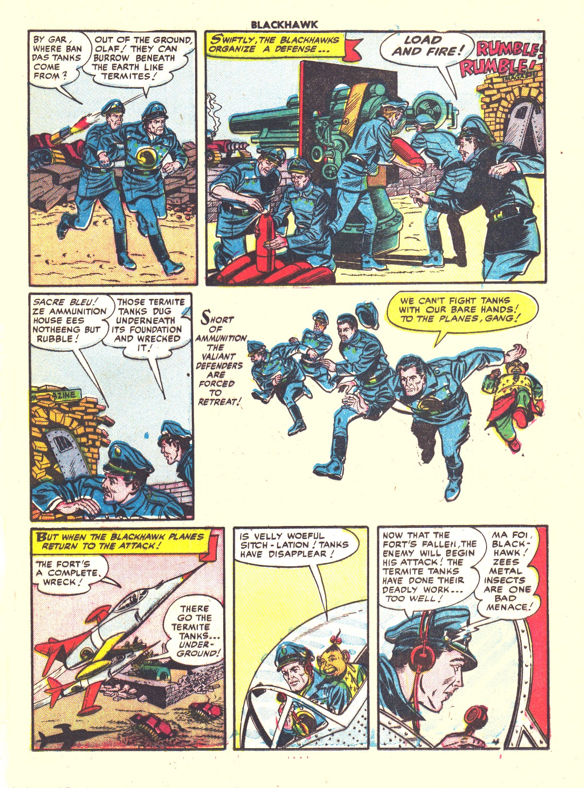 Read online Blackhawk (1957) comic -  Issue #57 - 21