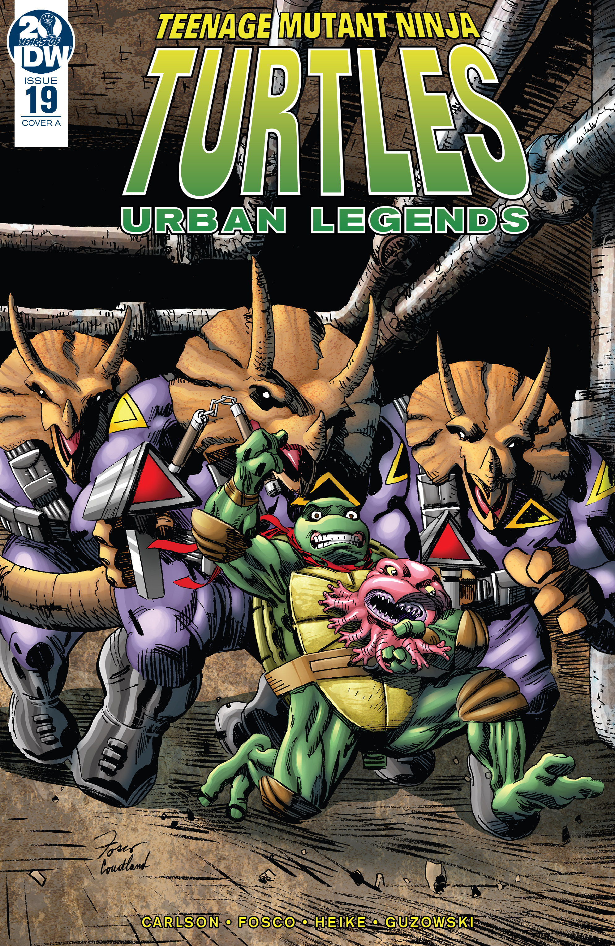 Read online Teenage Mutant Ninja Turtles: Urban Legends comic -  Issue #19 - 1
