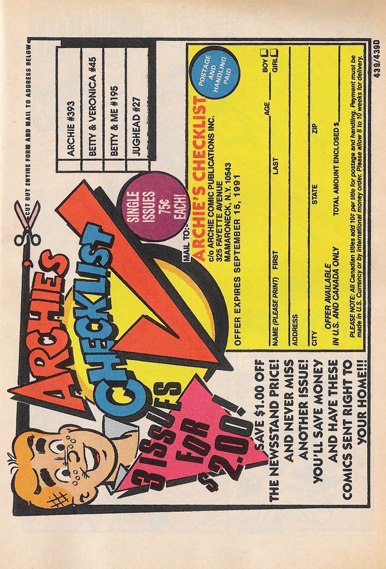 Read online Archie Digest Magazine comic -  Issue #110 - 121