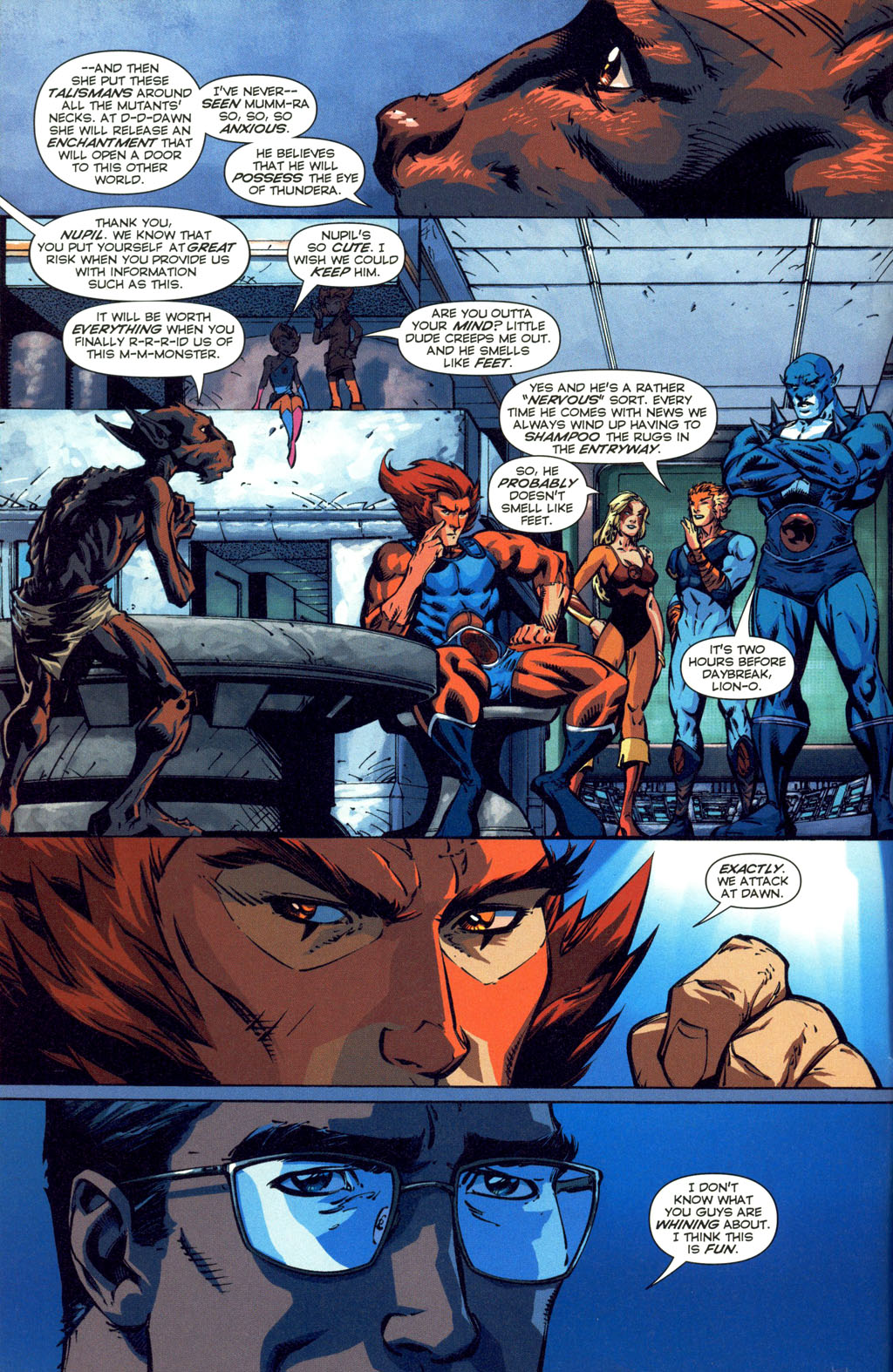 Read online Superman/ThunderCats comic -  Issue # Full - 7