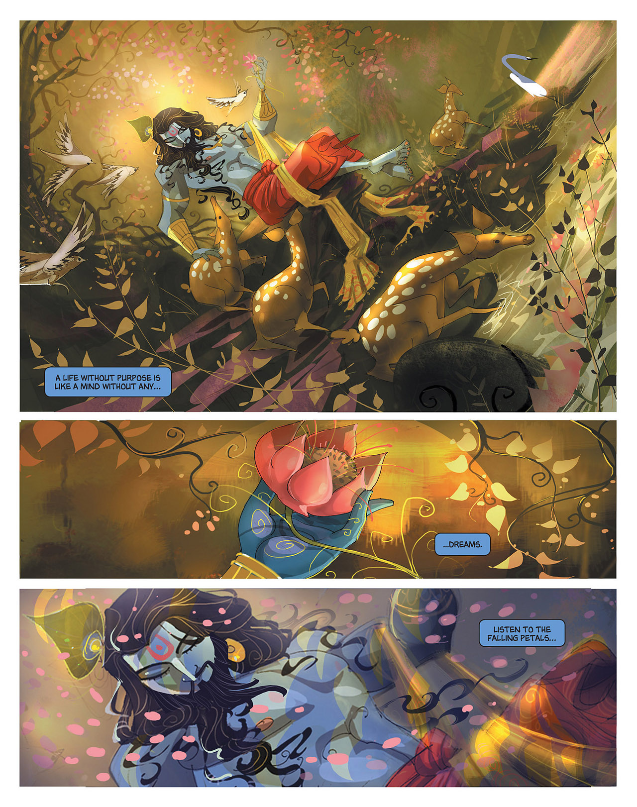 Read online Krishna: A Journey Within comic -  Issue # TPB (Part 1) - 11