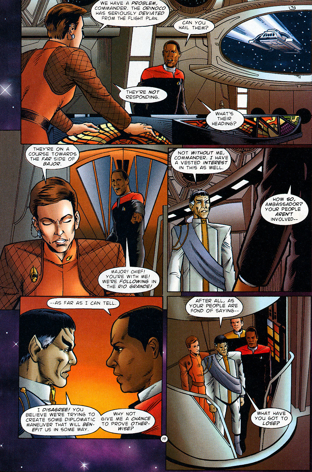 Read online Star Trek: Deep Space Nine: Celebrity Series comic -  Issue #1 - 23