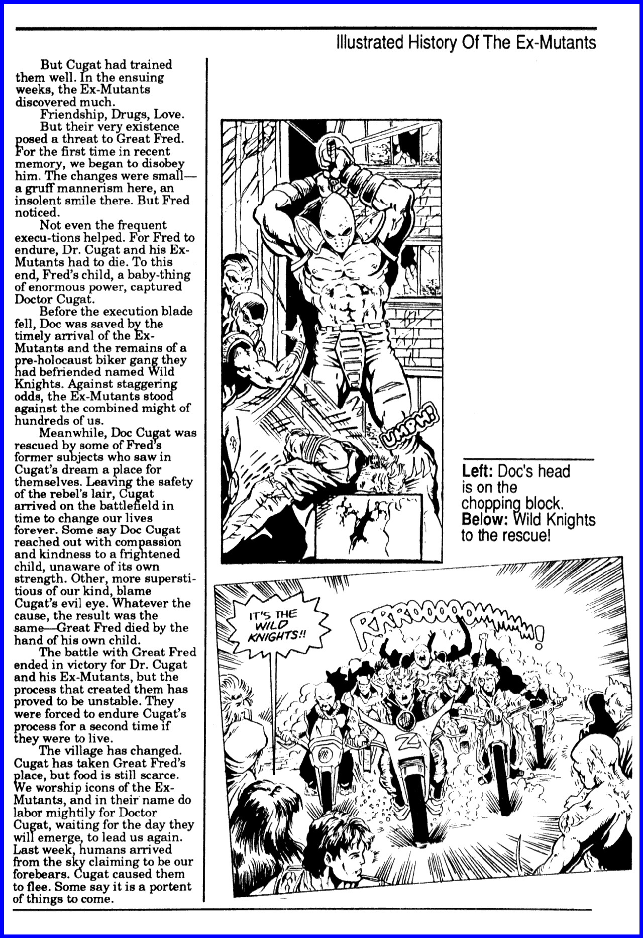 Read online Ex-Mutants (1986) comic -  Issue #6 - 34