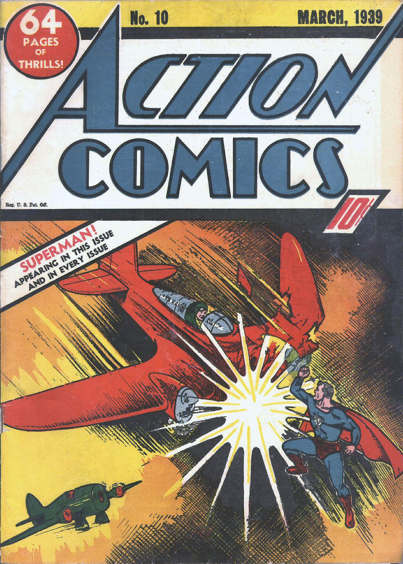 Read online Action Comics (1938) comic -  Issue #10 - 2