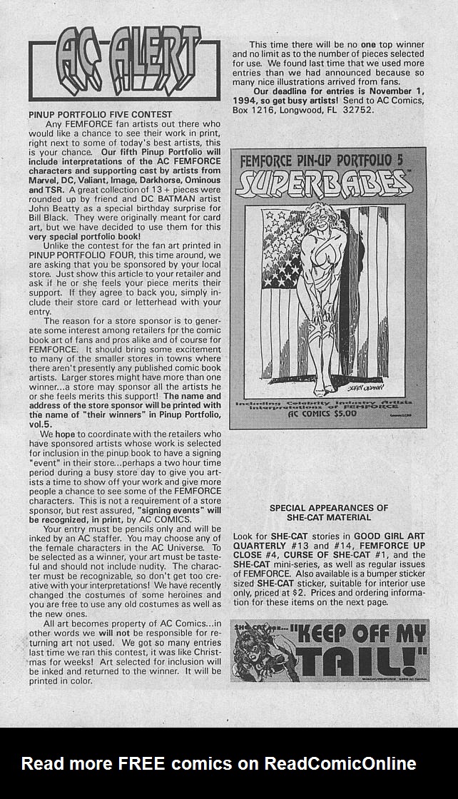 Read online She-Cat comic -  Issue #5 - 34