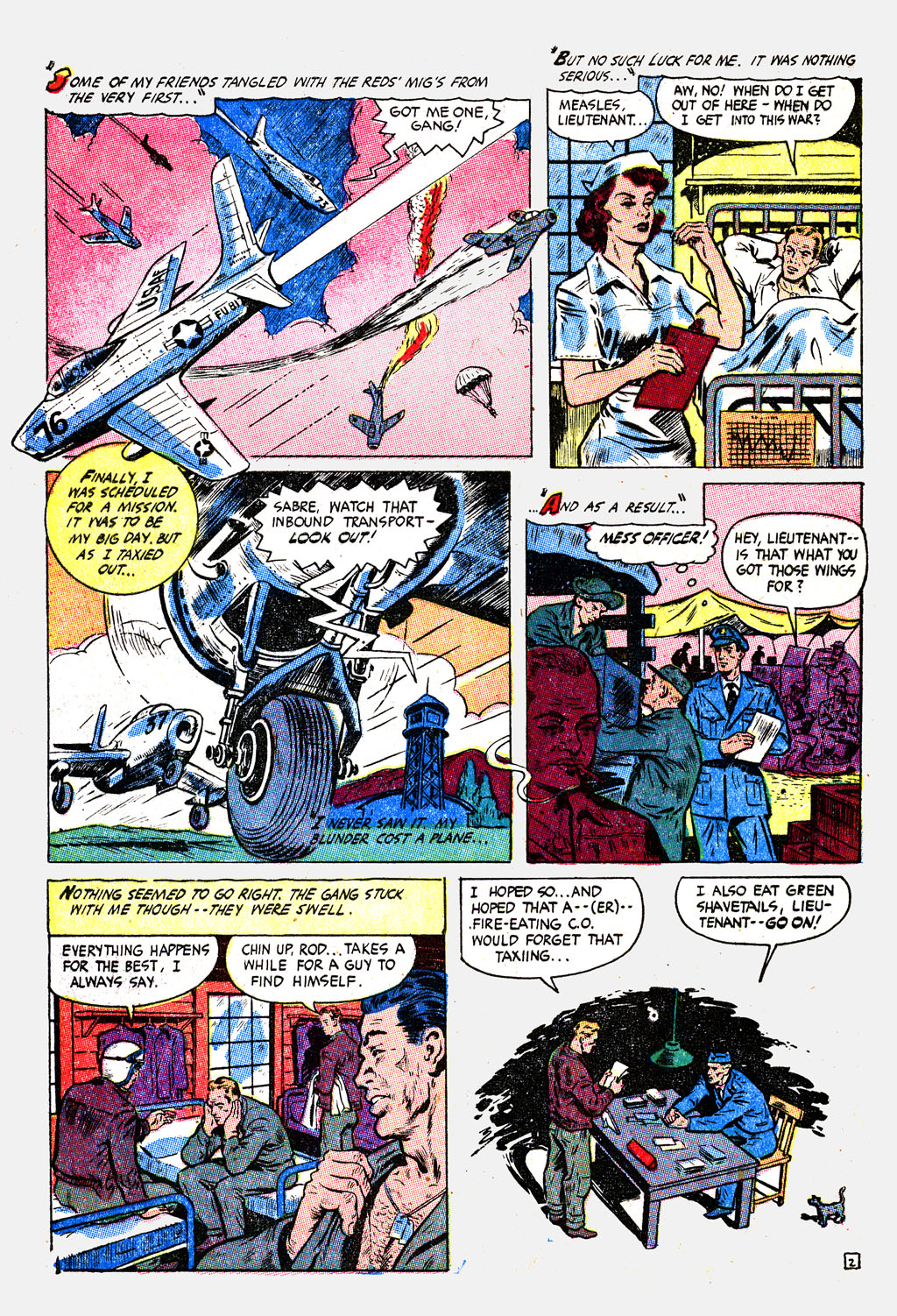 Read online War Birds (1952) comic -  Issue #3 - 30