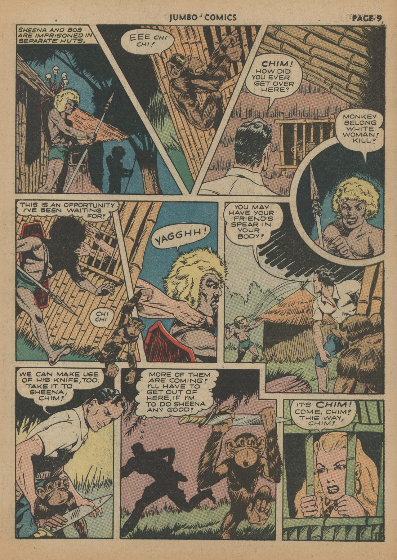 Read online Jumbo Comics comic -  Issue #41 - 11