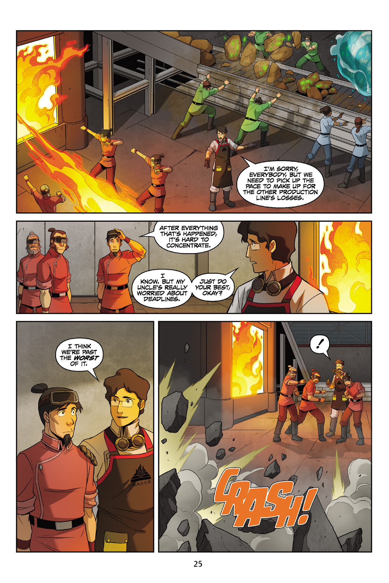 Read online Nickelodeon Avatar: The Last Airbender - The Rift comic -  Issue # Part 2 - 26