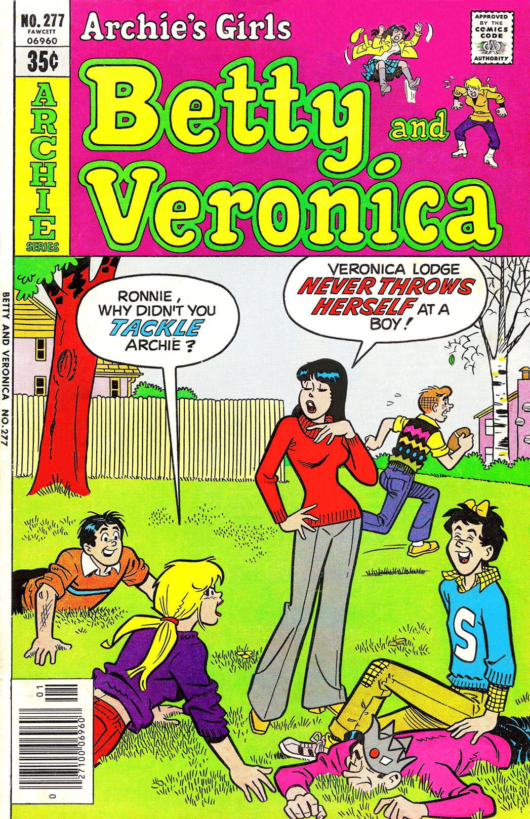 Read online Archie's Girls Betty and Veronica comic -  Issue #277 - 1