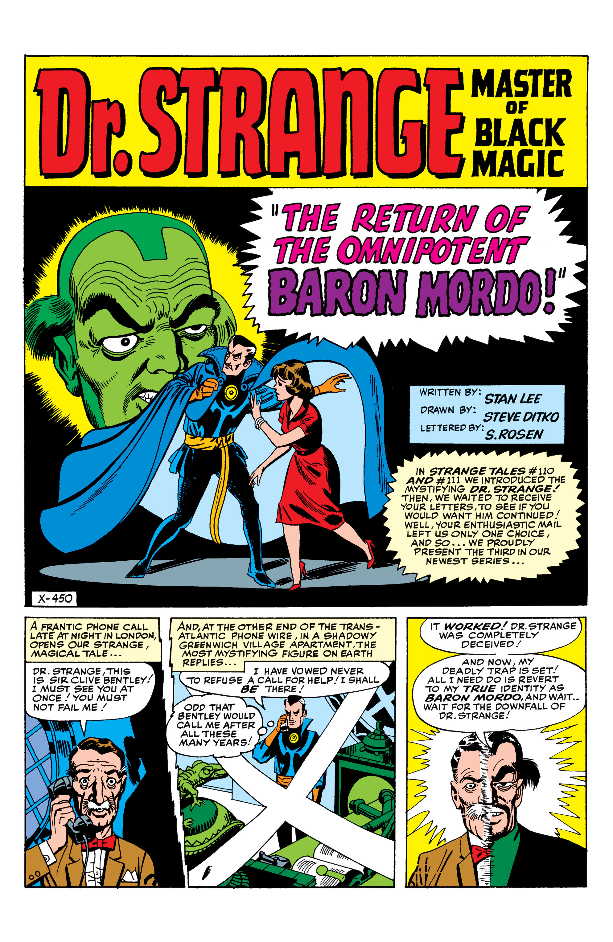 Read online Marvel Masterworks: Doctor Strange comic -  Issue # TPB 1 (Part 1) - 19
