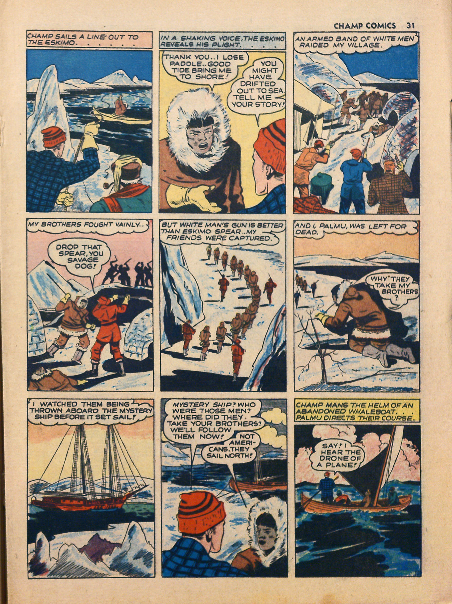 Read online Champ Comics comic -  Issue #14 - 33