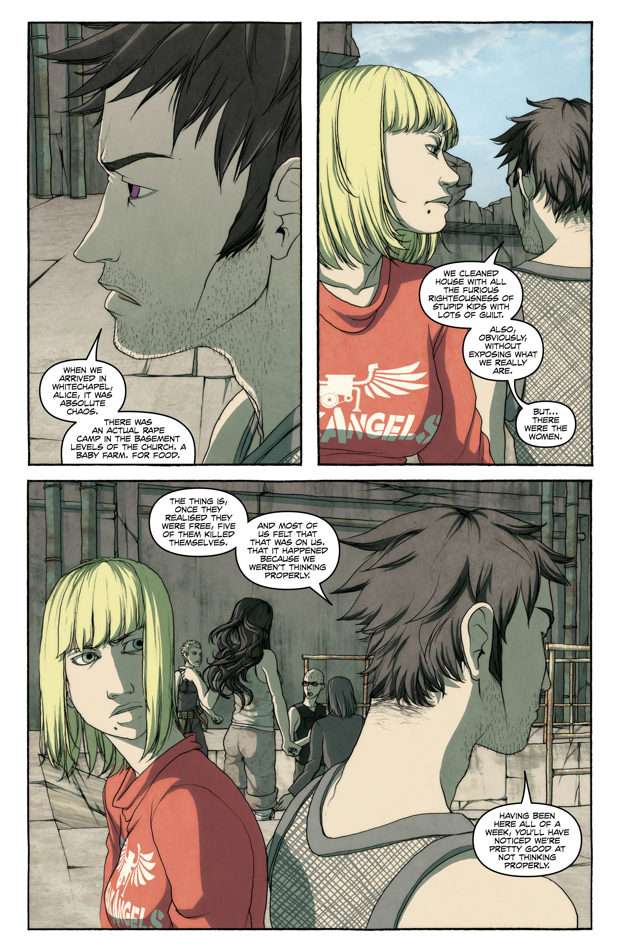 Read online FreakAngels comic -  Issue #3 - 76