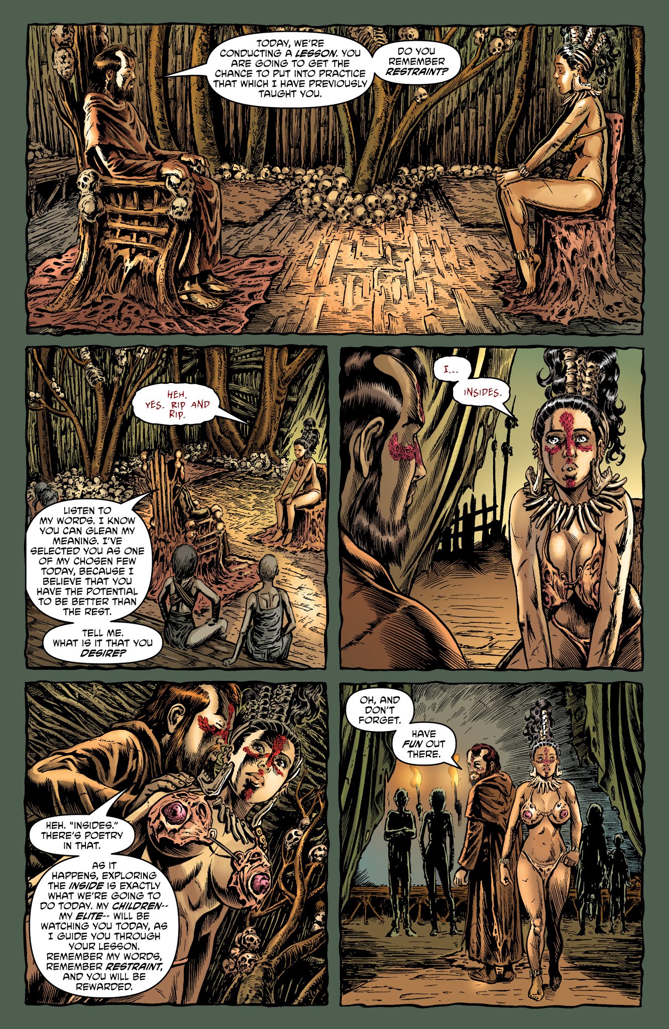 Read online Crossed Plus One Hundred: Mimic comic -  Issue #5 - 31