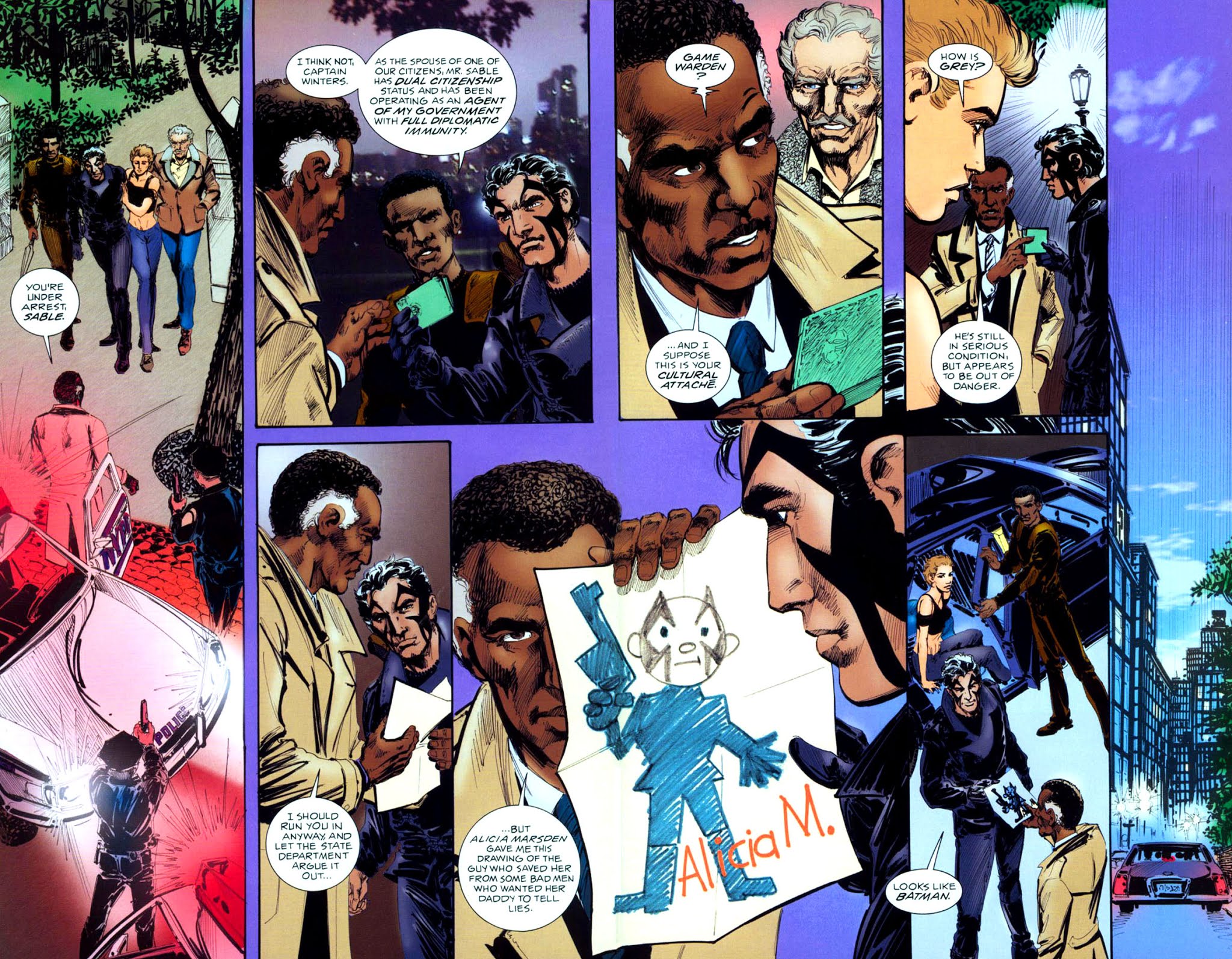 Read online Jon Sable, Freelance: Bloodtrail comic -  Issue #6 - 15