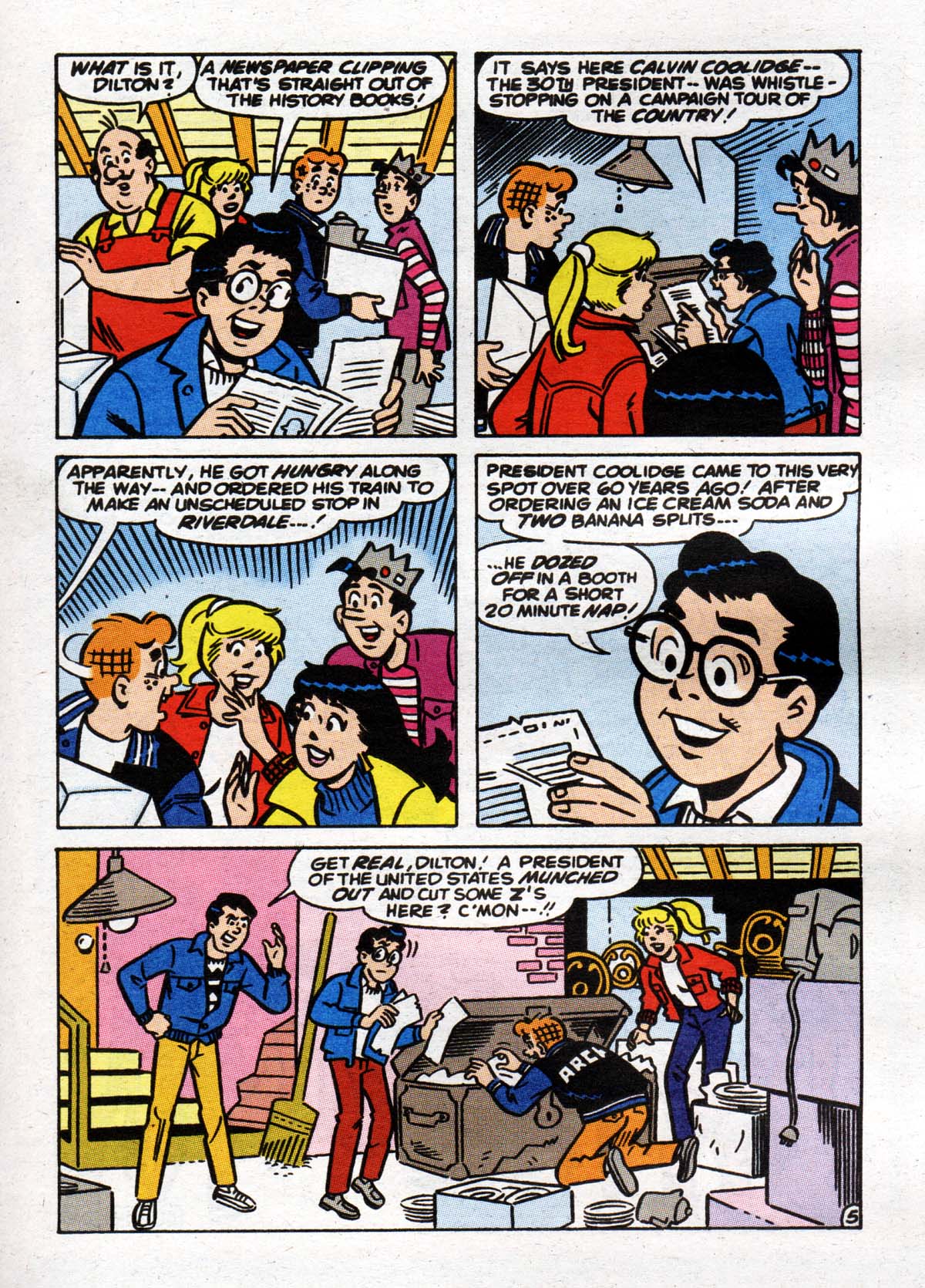 Read online Jughead's Double Digest Magazine comic -  Issue #90 - 135