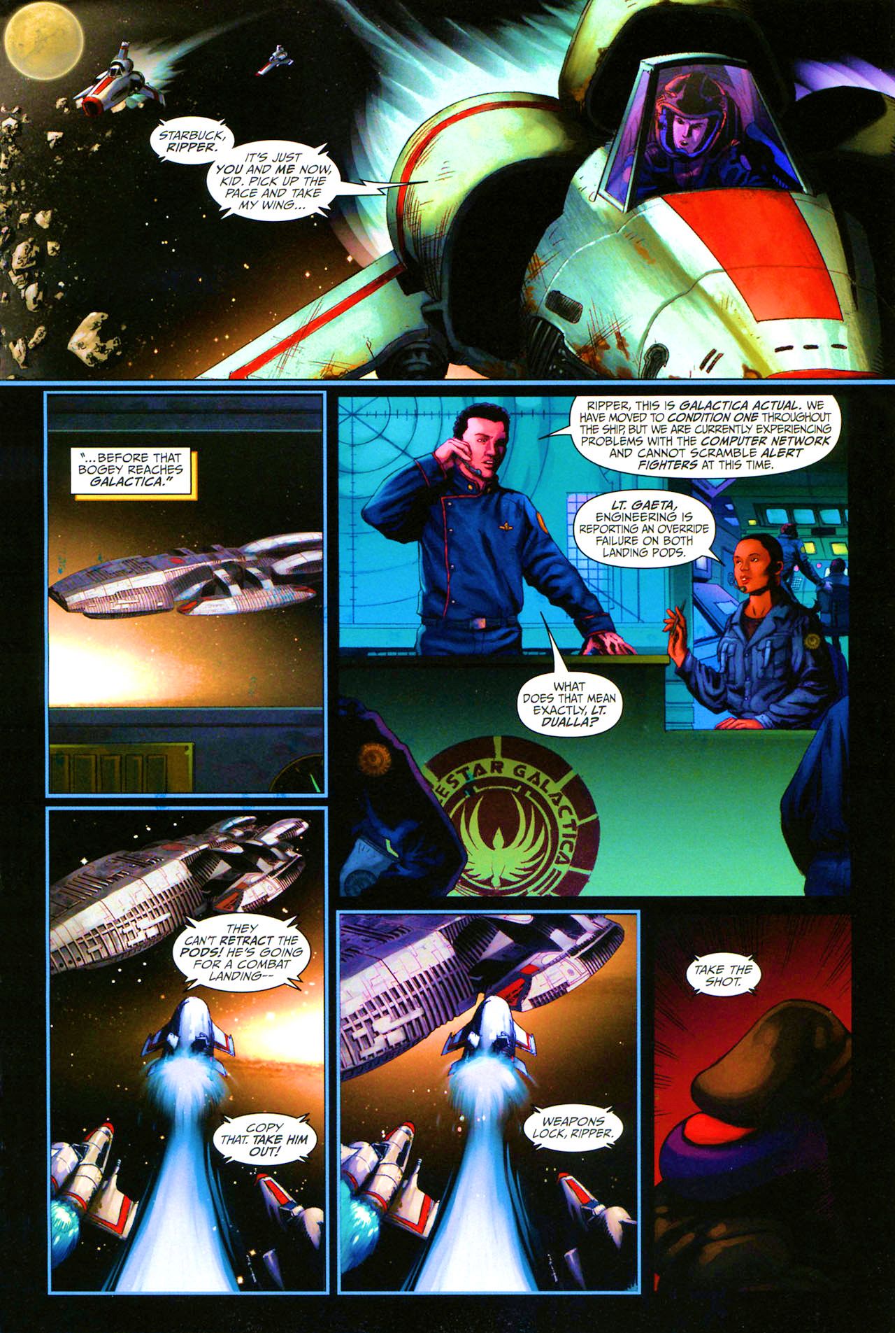 Read online Battlestar Galactica: Season Zero comic -  Issue #3 - 6
