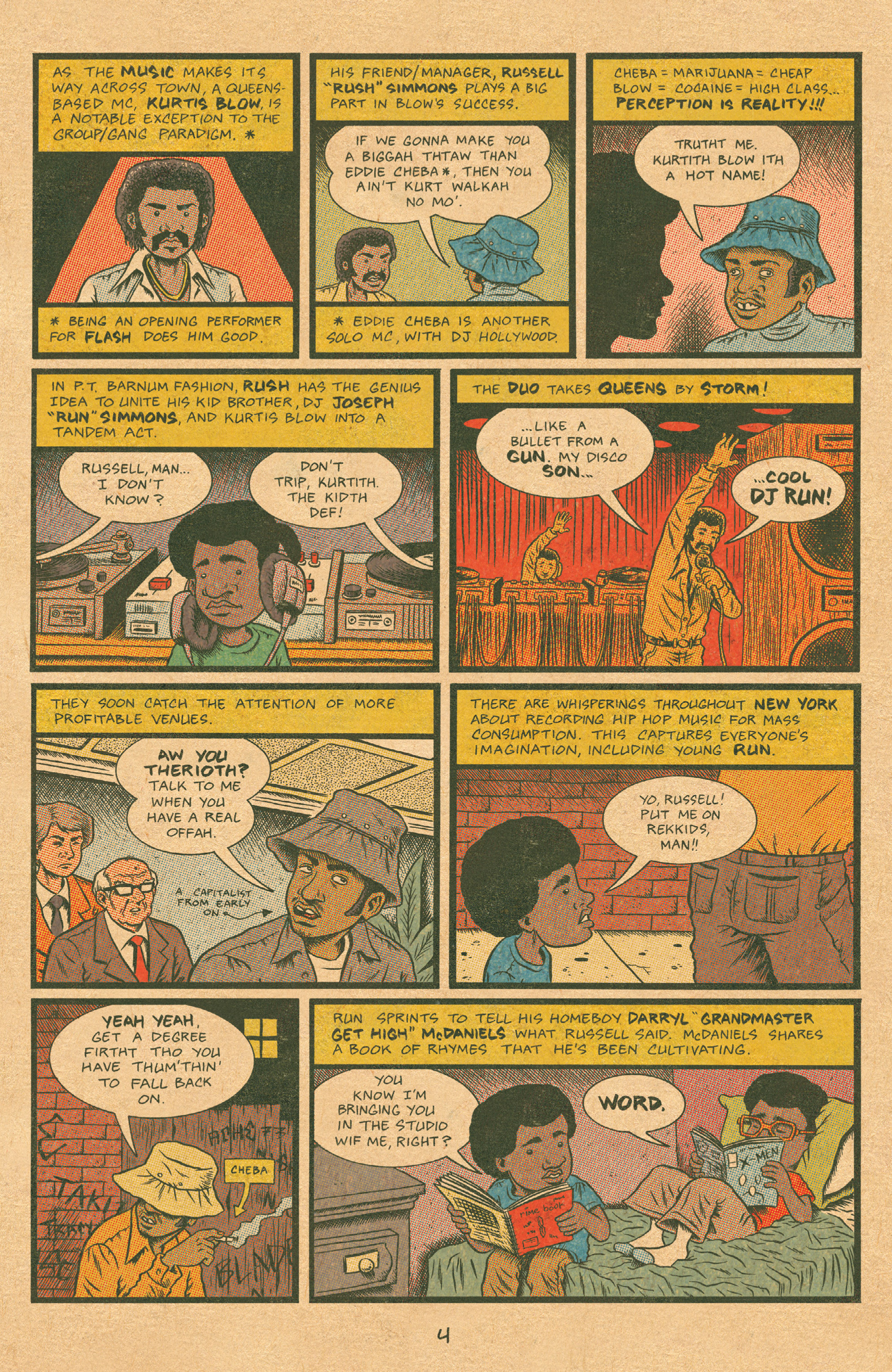 Read online Hip Hop Family Tree (2015) comic -  Issue #1 - 6