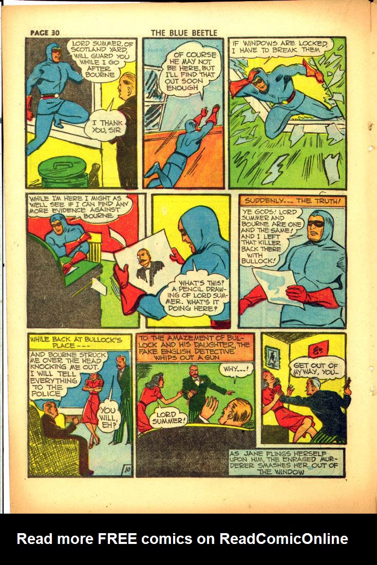 Read online The Blue Beetle comic -  Issue #10 - 32