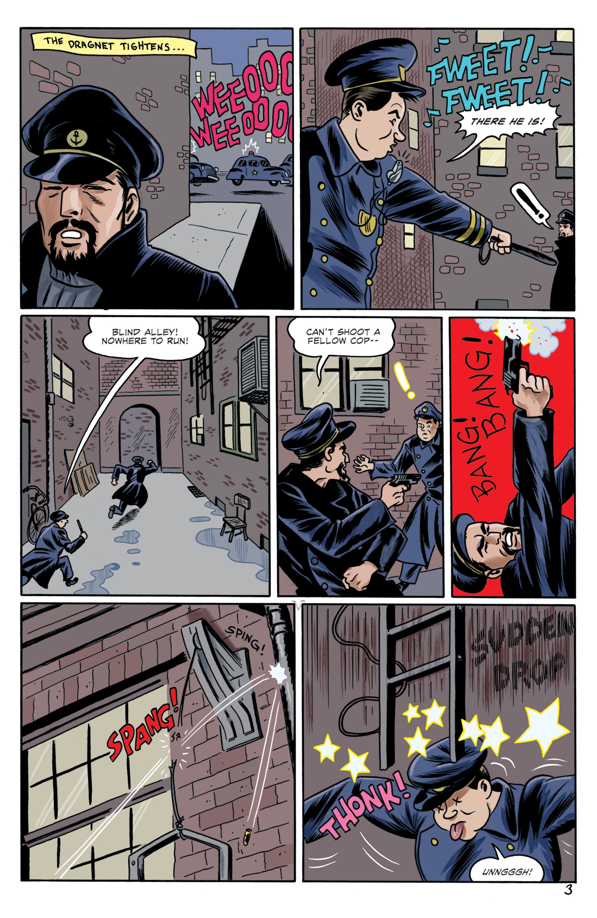 Read online Dick Tracy: Dead Or Alive comic -  Issue #3 - 5