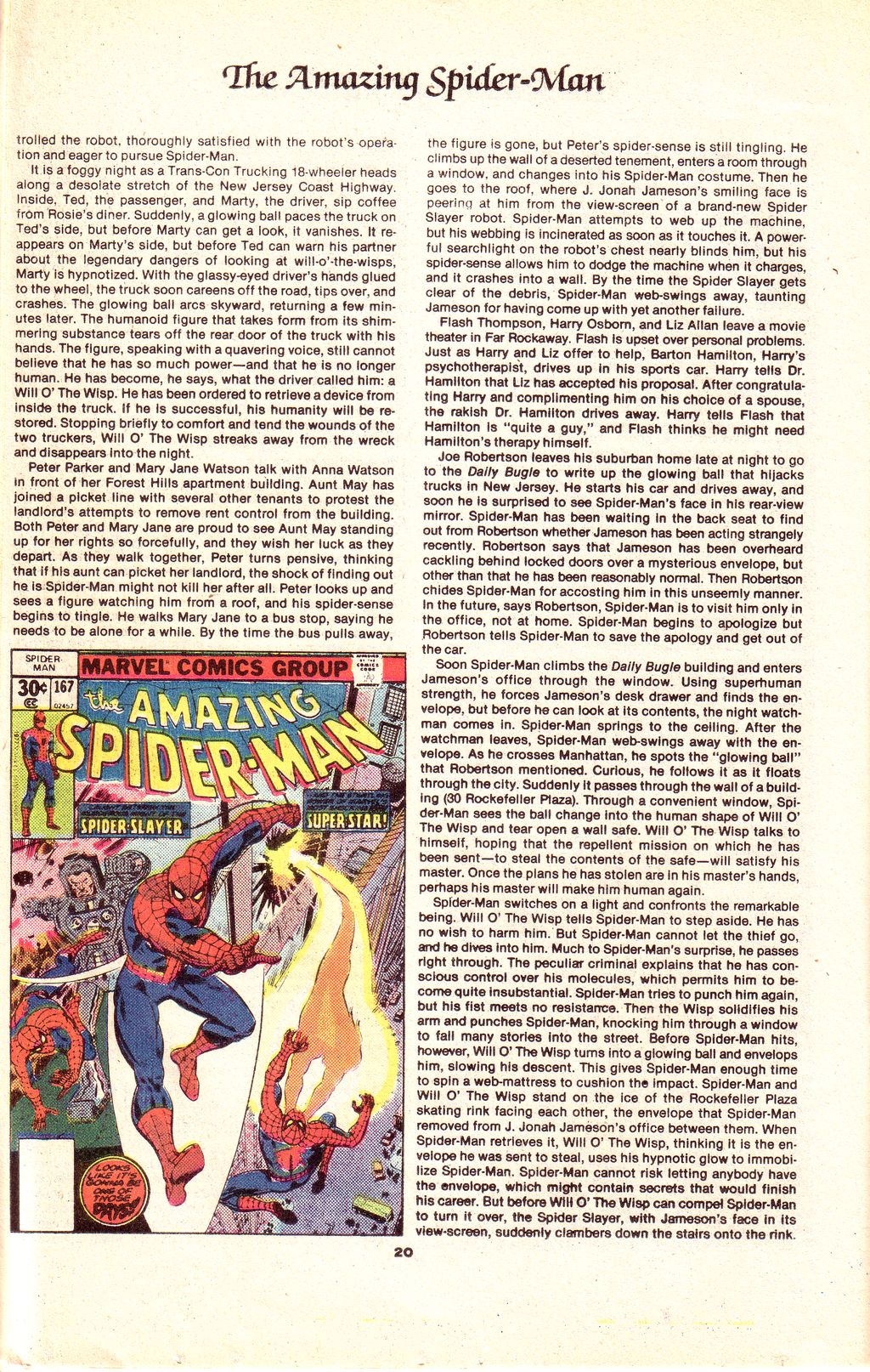 Read online The Official Marvel Index to The Amazing Spider-Man comic -  Issue #7 - 22