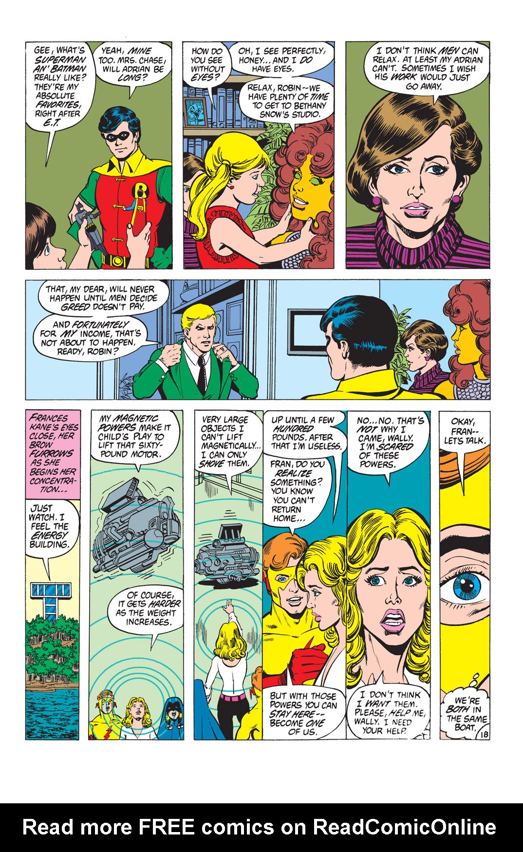 Read online The New Teen Titans (1980) comic -  Issue #29 - 19