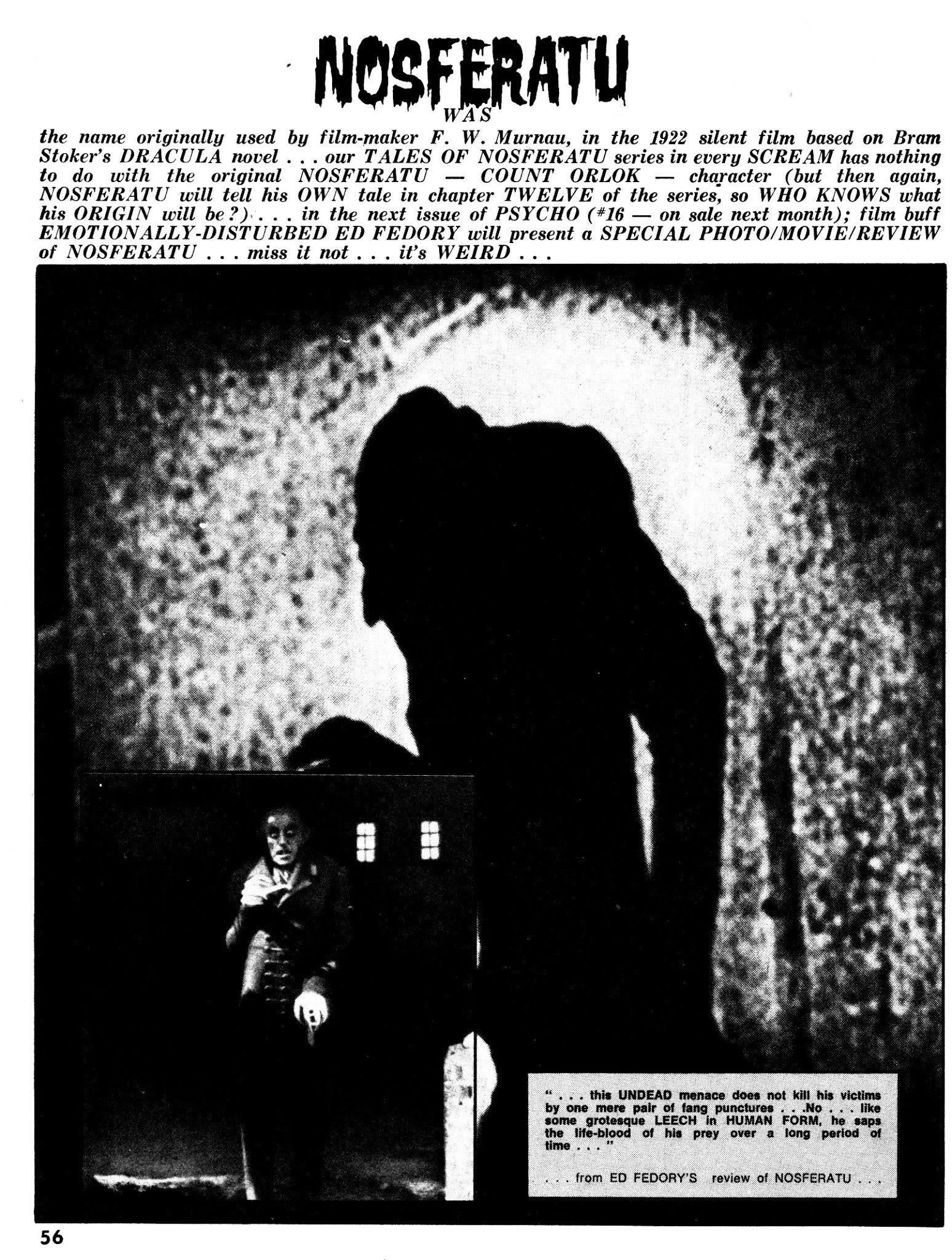 Read online Scream (1973) comic -  Issue #3 - 56