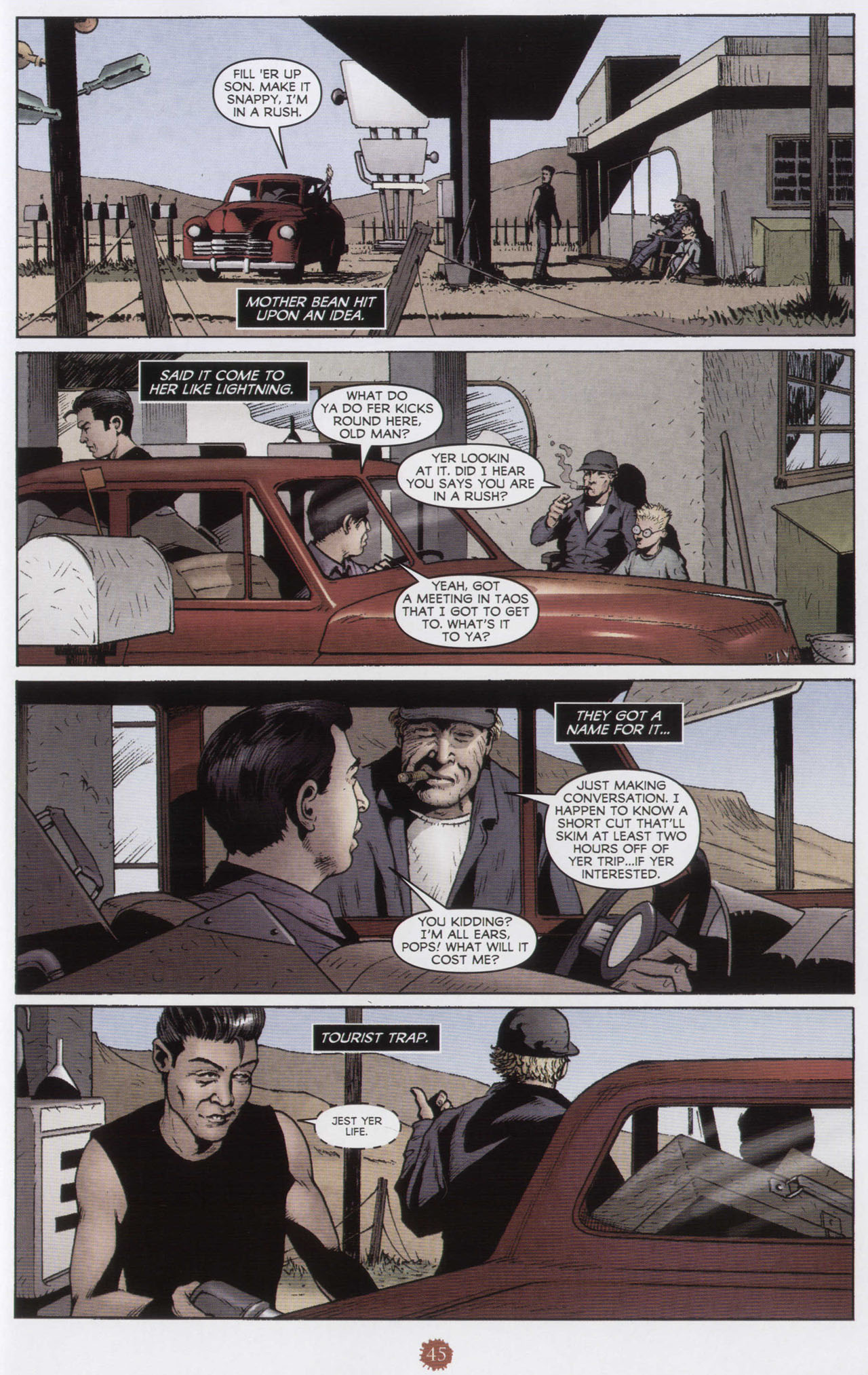 Read online The Hills Have Eyes: The Beginning comic -  Issue # TPB - 50