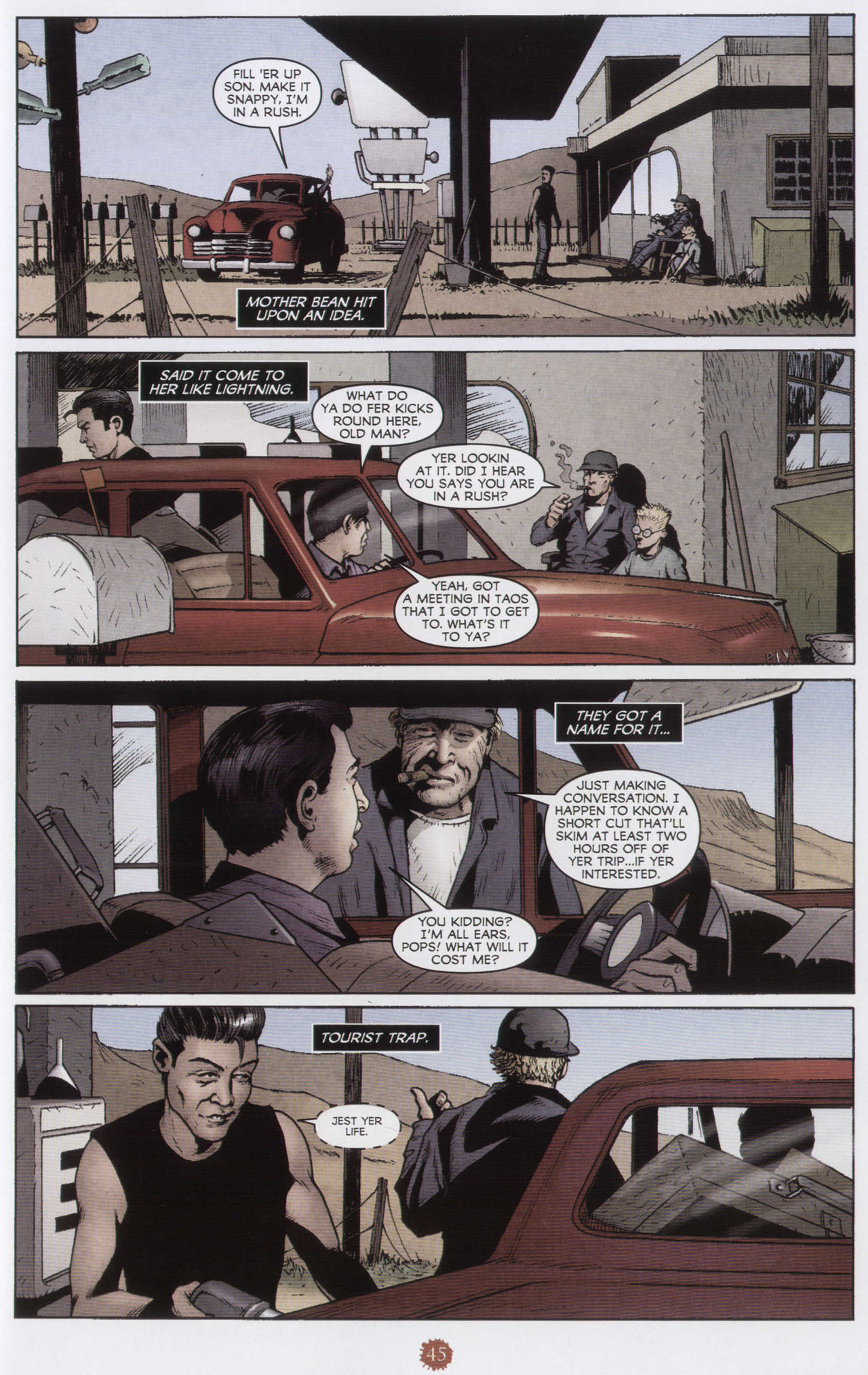 Read online The Hills Have Eyes: The Beginning comic -  Issue # TPB - 50