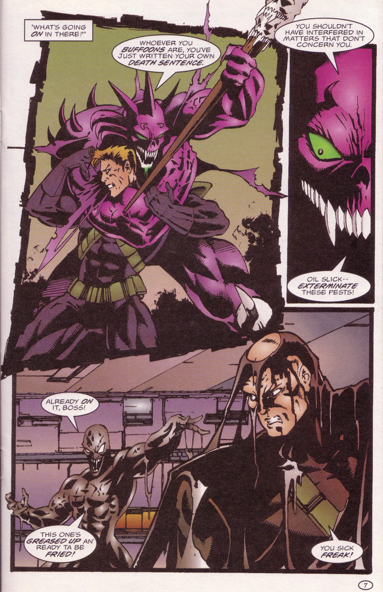 Read online Zen Intergalactic Ninja Color comic -  Issue #7 - 9