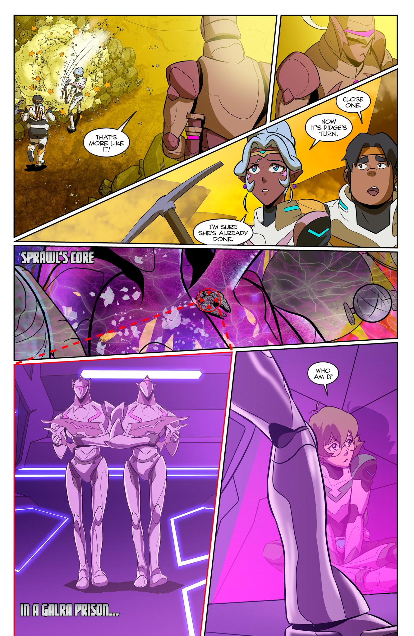 Read online Voltron Legendary Defender (2018) comic -  Issue #3 - 4
