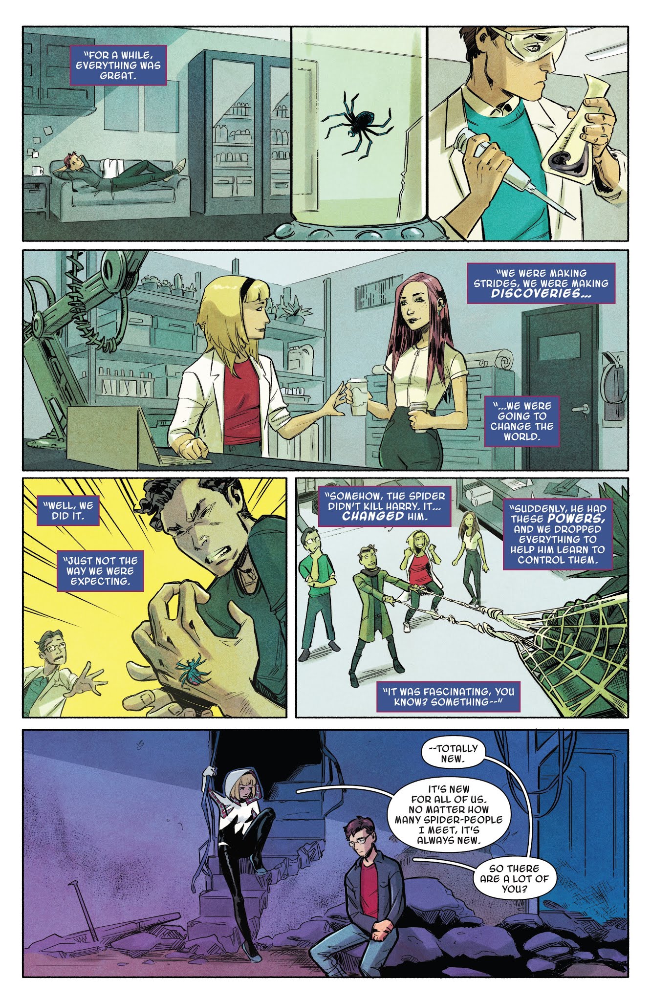 Read online Spider-Gwen: Ghost-Spider comic -  Issue #2 - 7