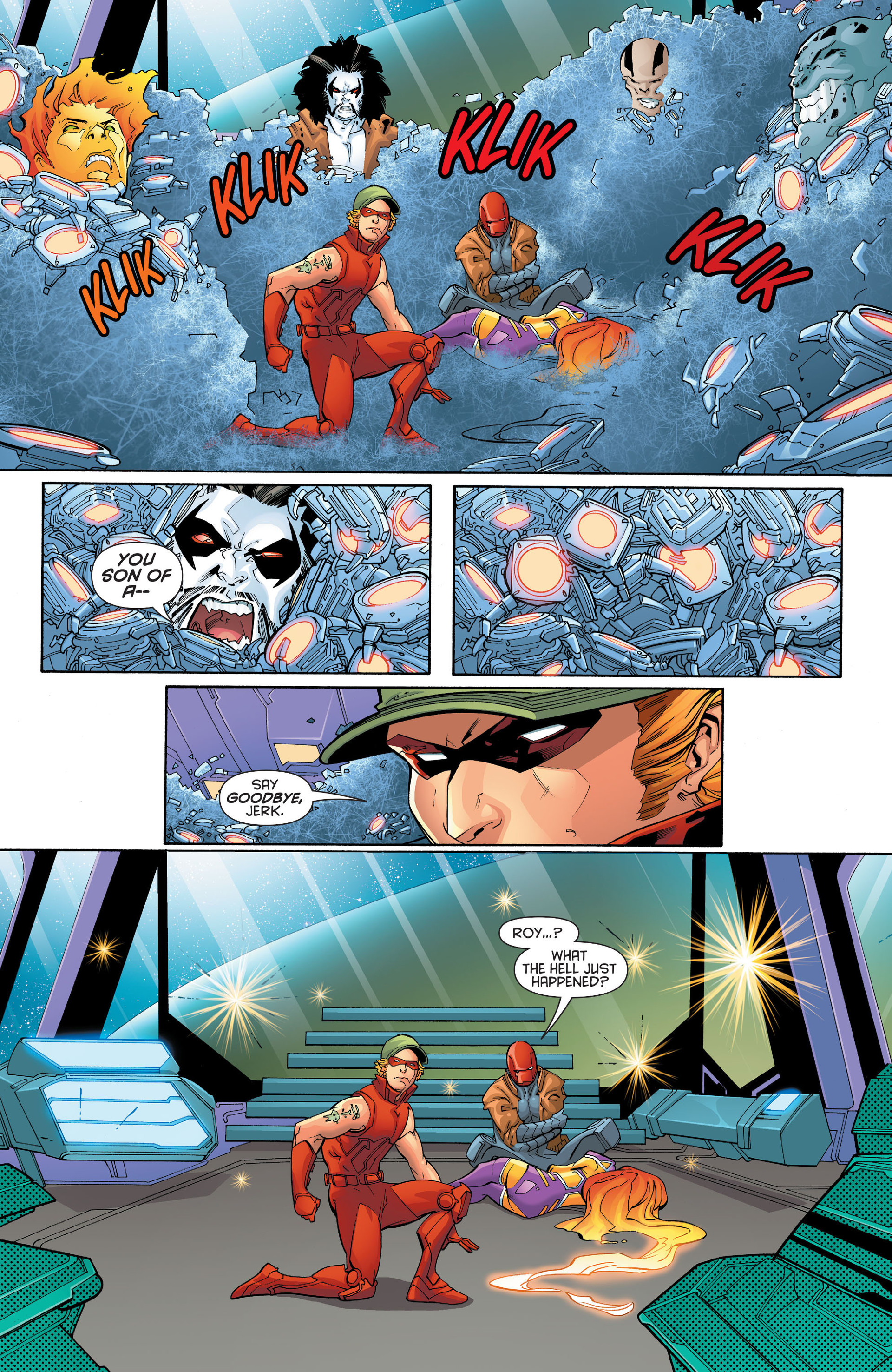 Read online Red Hood And The Outlaws (2011) comic -  Issue #31 - 16