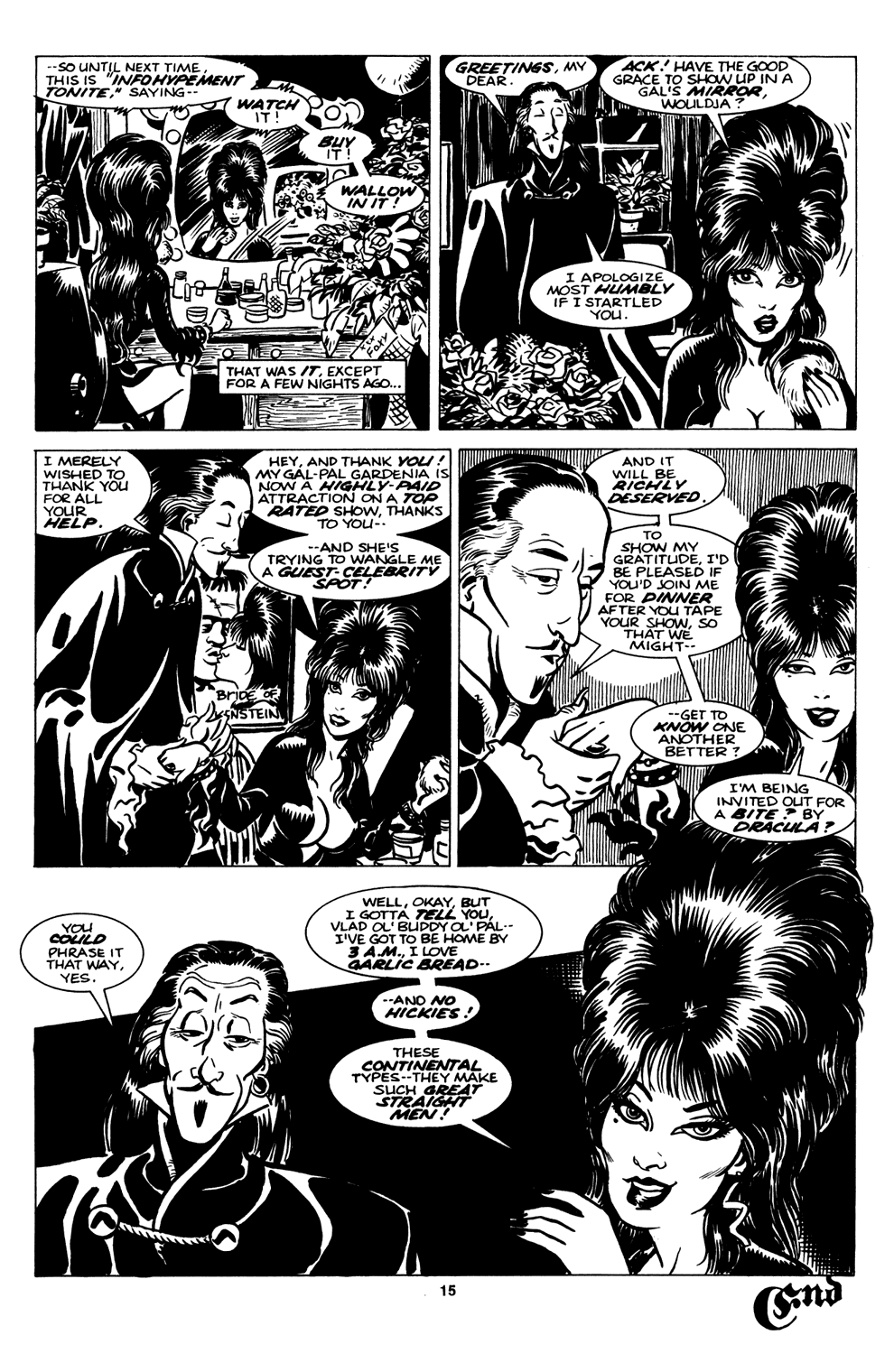 Read online Elvira, Mistress of the Dark comic -  Issue #13 - 17