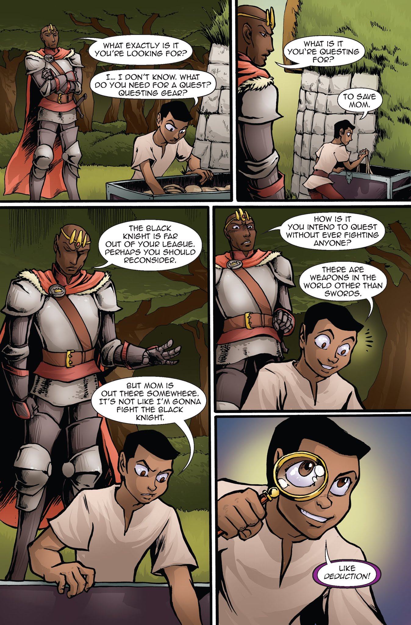 Read online Princeless Book 4: Be Yourself (2015) comic -  Issue #2 - 4