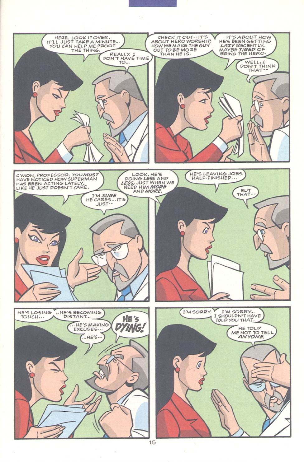 Read online Superman Adventures comic -  Issue #11 - 16