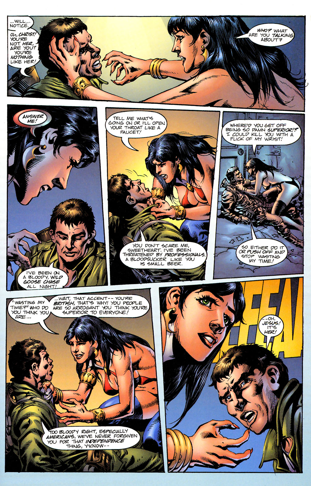 Read online Vampirella Strikes (1995) comic -  Issue #7 - 9